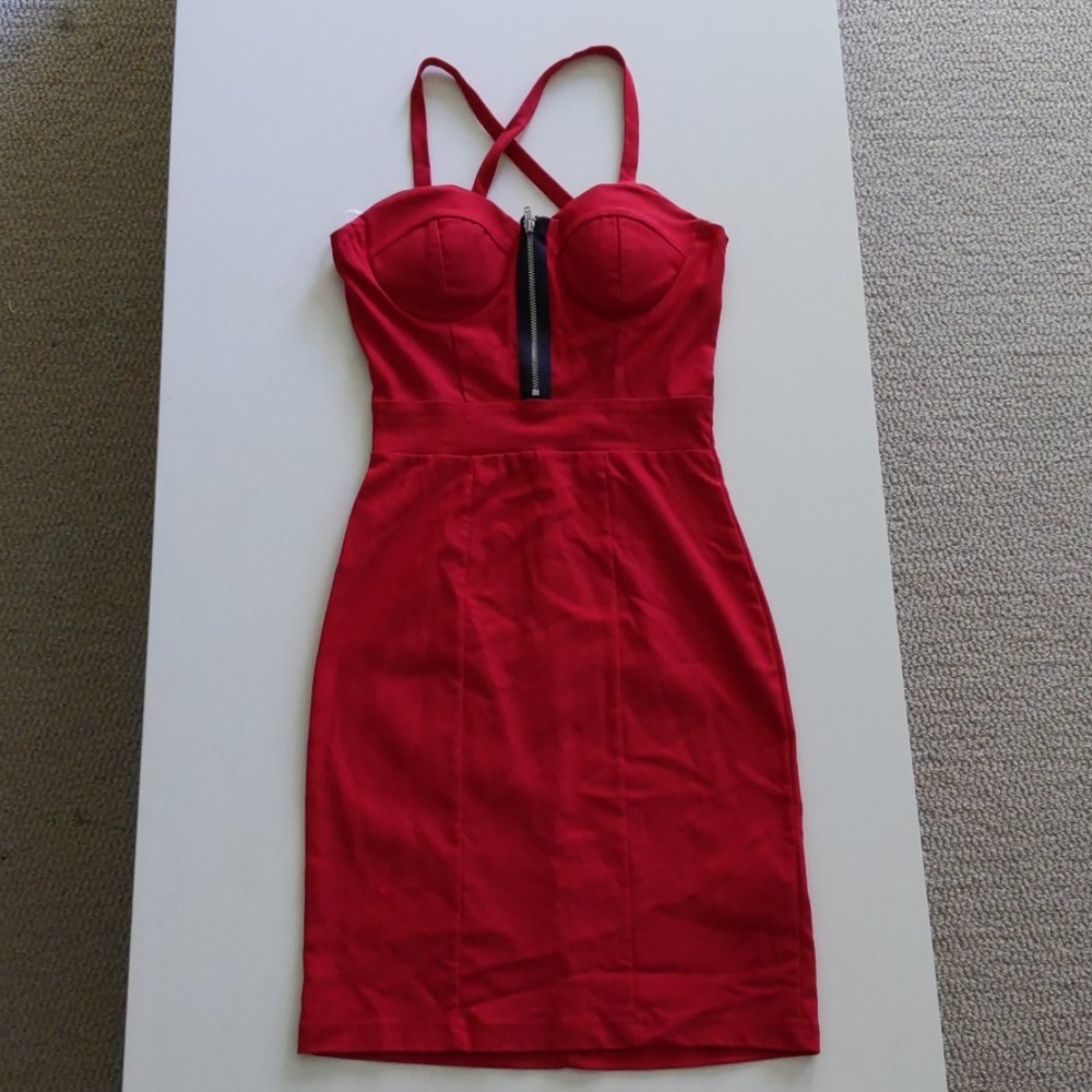 ♻️DONATED♻️ Red Mini Dress